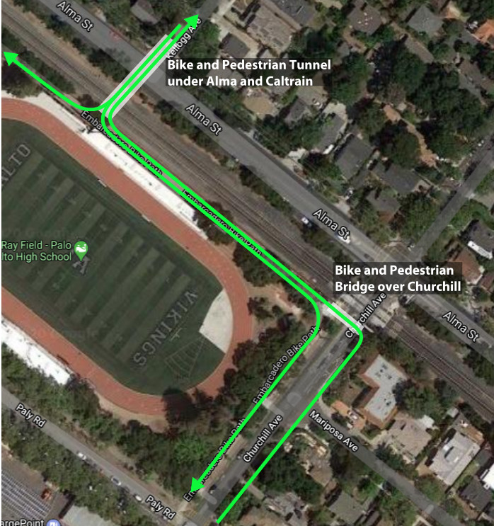 Bike & Pedestrian Routes