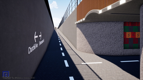 bike trail N subgrade